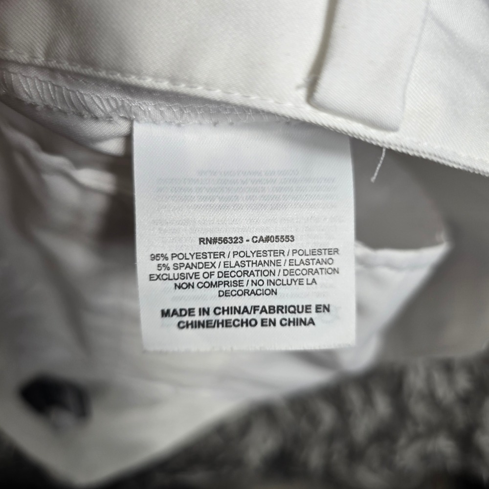 Nike Golf Mens White Dri-FIT Flat Front Shorts Size 32 330239-100 Stretch - Picture 2 of 11